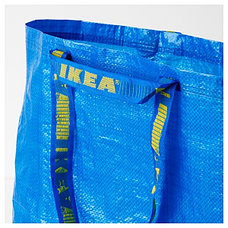 Сумка ФРАКТА средняя, синий 36 л IKEA, ИКЕА, фото 3