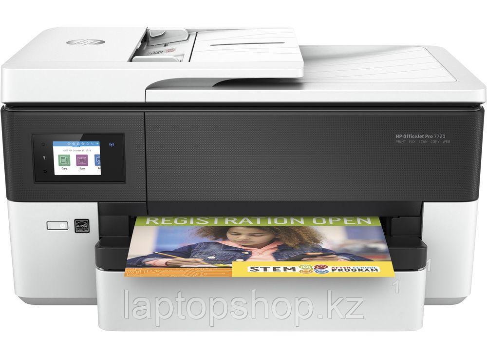 МФУ струйное HP OfficeJet Pro 7720 Wide Format AiO Prntr (A3) Color Ink Printer/Scanner A4/Copier/Fax