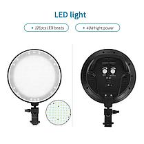 Софтбокс 50×70 с LED лампой с теплым и холодным светом на стойке, фото 2