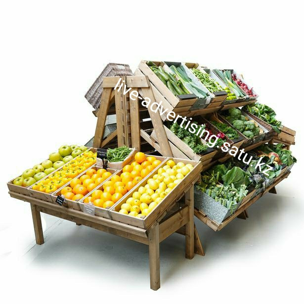 Торговые развалы для овощей и фруктов №18 - фото 3 - id-p82669629