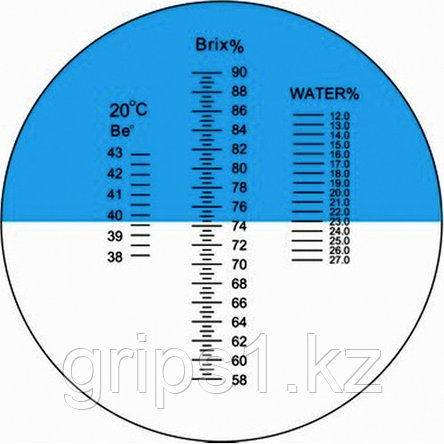 Рефрактометр для джема, мёда, сахара и сиропа - RHB-90 ATC, фото 2