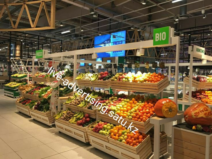 Торговые развалы  для овощей и фруктов №90