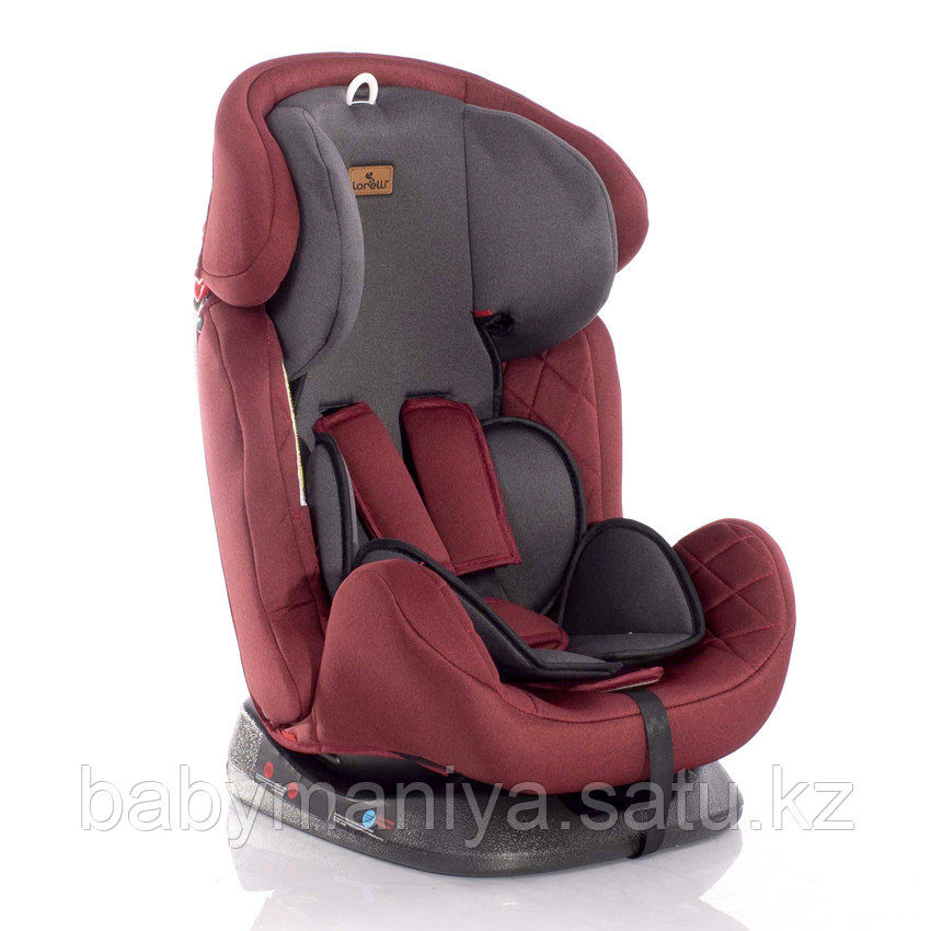Автокресло 0-36 кг Lorelli GALAXY (Model AY -518 A) Черный-красный/ Black&Red 2018