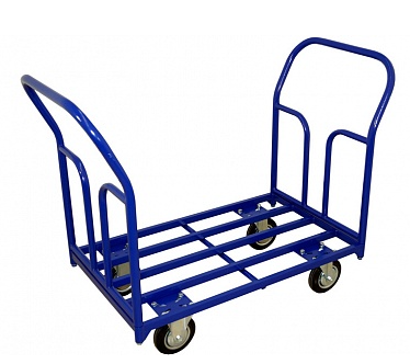 Тележка платформенная ТП-КД 900 каркасная, 2 ручки (500х1000) (без колес)