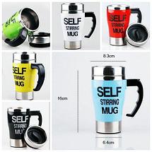 Кружка-миксер саморазмешивающая SELF MIXING MUG CUP (Красный), фото 3