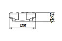 Решетка водоприемная VS LINE DN100.13.50 - полиамидная ПА, с крепежом кл. B125, фото 3