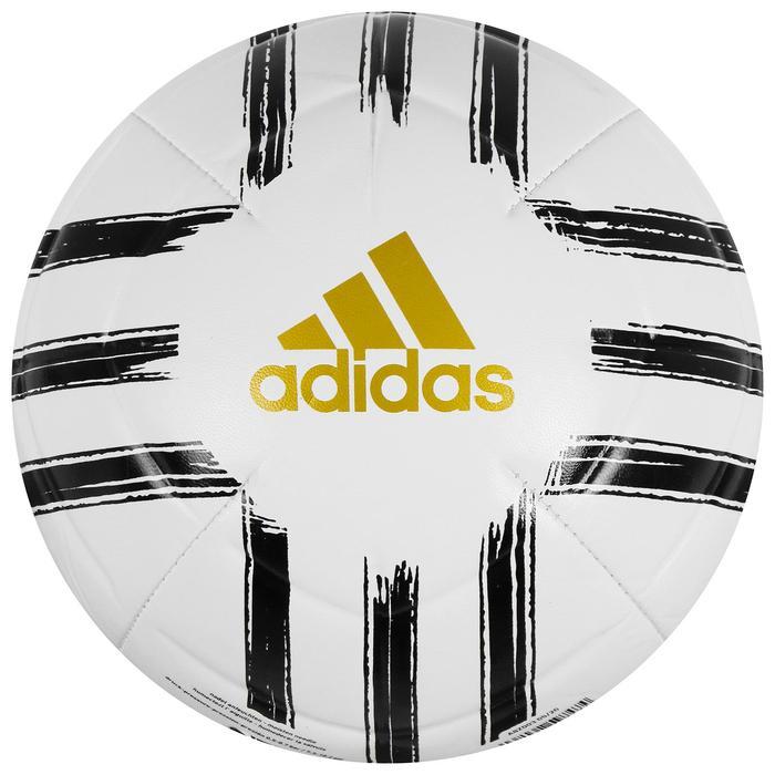 Мяч футб. "ADIDAS Juve Club"арт.GH0064,р.4, 2 пан, ТПУ, маш.сш., бело-черно-золотой