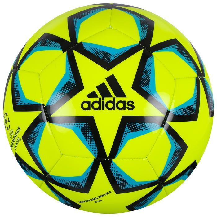 Мяч футб. "ADIDAS Finale 20 Club" арт. FS0259, р.4, 12 пан., TПУ, маш.сш., желто-сине-черный