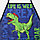 Набор детский для творчества Collorista "Dino" фартук 49 х 39 см и нарукавники, фото 2