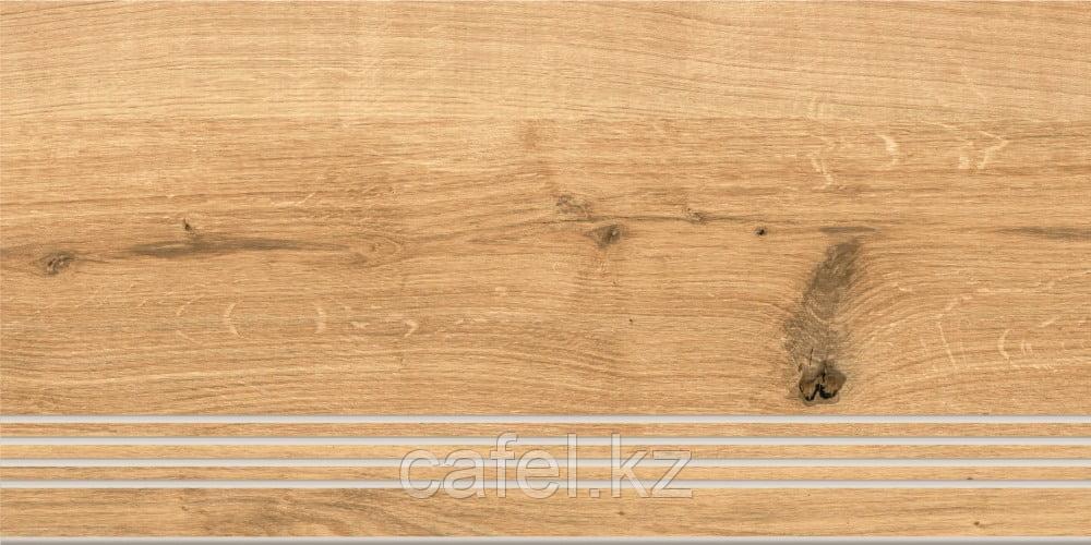 Керамогранит под дерево 30х60 Woodhouse | Вудхаус коричневый ступень