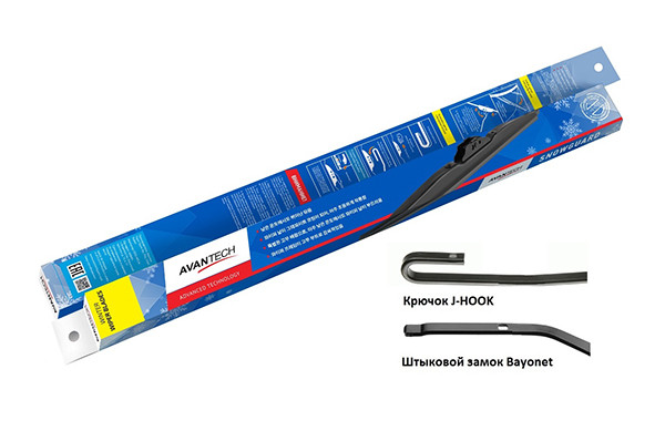 Щетка стеклоочистителя зимняя АVANTECH SNOWGUARD (Корея), "14/350mm - фото 1 - id-p82704995