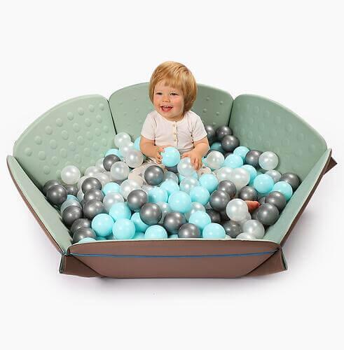 Коврик-трансформер Happy Baby Goodzone Mint-Brown