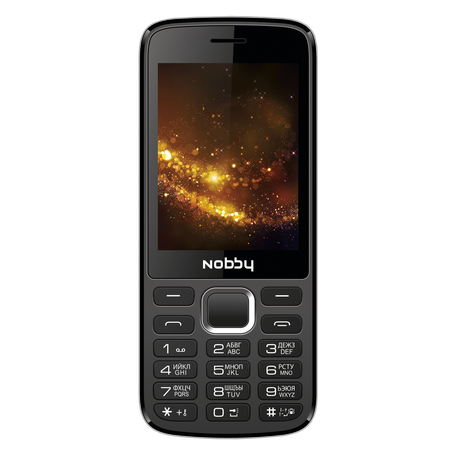 Мобильный телефон Nobby 300 (Black-Gray)