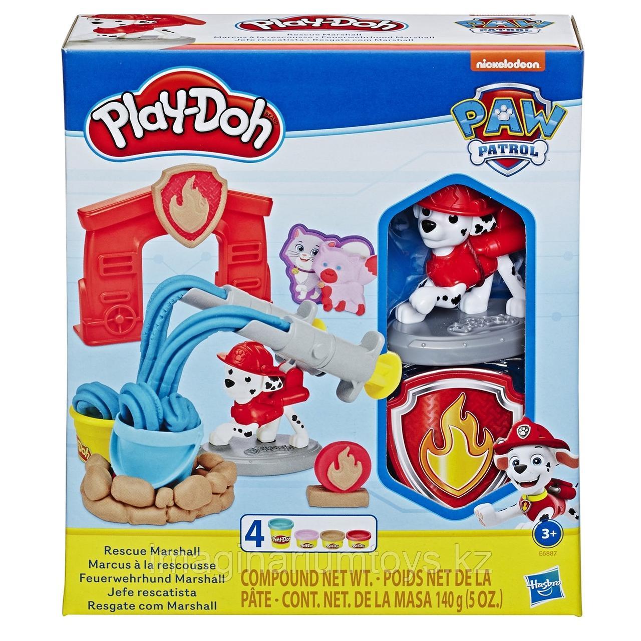 Play-Doh Плейдо набор пластилина «Щенячий патруль. Маршал»