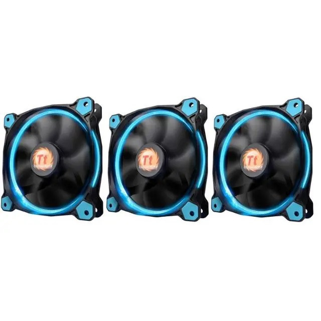 Вентилятор для корпуса Thermaltake Riing 12 LED Radiator Fan Blue 3 Pack