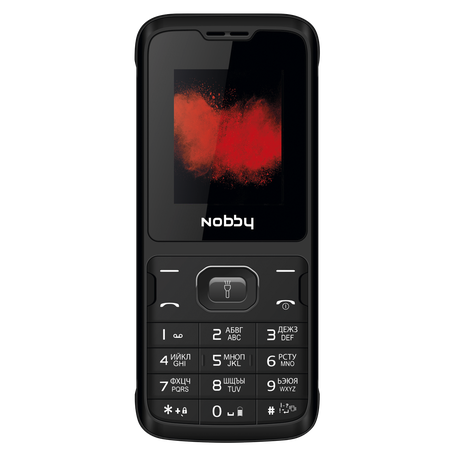 Мобильный телефон Nobby 110 (Black-Gray)