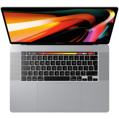 MacBook Pro 16-inch with Touch Bar: 2.3GHz 8-core 9th-generation Intel Core i9 processor, 1TB - Silver