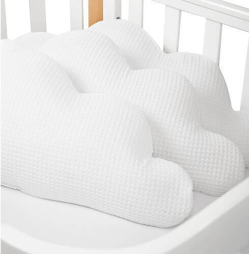 Набор бортиков Облачко Happy Baby 3 шт Белый