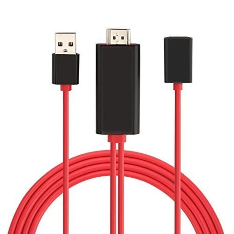 Кабель 2 В 1 HDTV Plug and Play