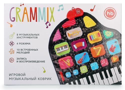 Игровой музыкальный коврик Happy Baby 330095 Grammix