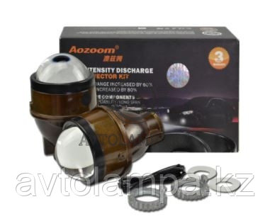 Би-ксеноновые противотуманные Aozoom 3 Inch Fog Projector Lens(гар-тия 6мес) (ком-т)