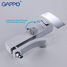 Gappo G2407-8 Душевой стойка белый/хром, фото 2