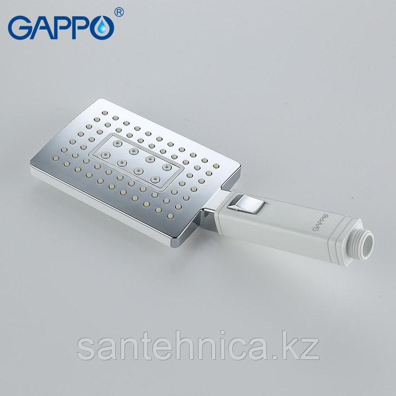 Gappo G2407-8 Душевой стойка белый/хром - фото 5 - id-p76238743