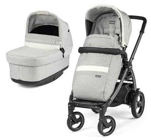 Коляска 2в1 Peg-Perego Book 51S Titania Pop Up Modular Lux Pure