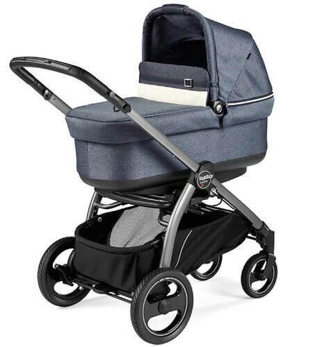 Коляска 2в1 Peg-Perego Book S Titania Pop Up Modular Lux Mirage