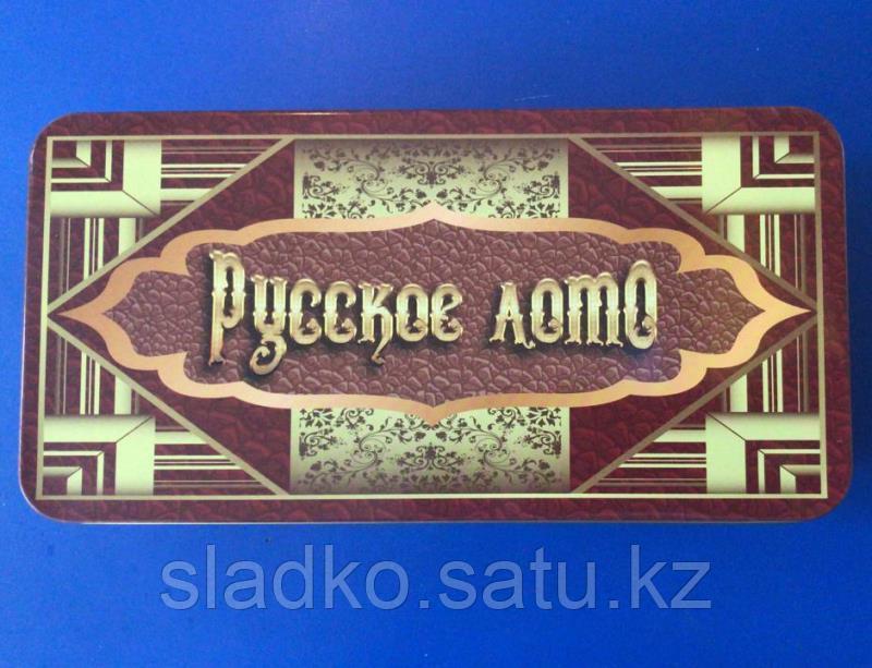 Настольная игра Русское лото в металлической упаковке - фото 3 - id-p82772195