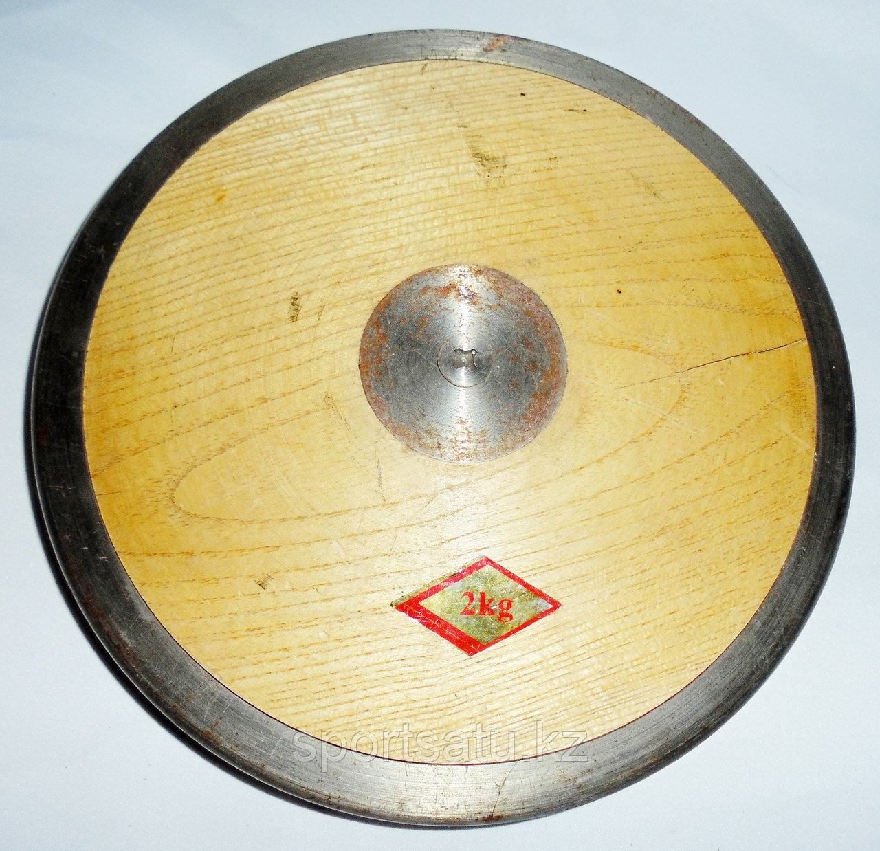 Спортивный диск металлический для метания 2 кг - фото 3 - id-p8567402