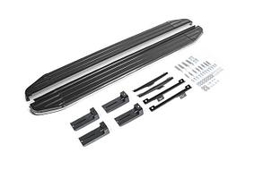 Пороги на Volkswagen Touareg 2003-2006 "Premium"