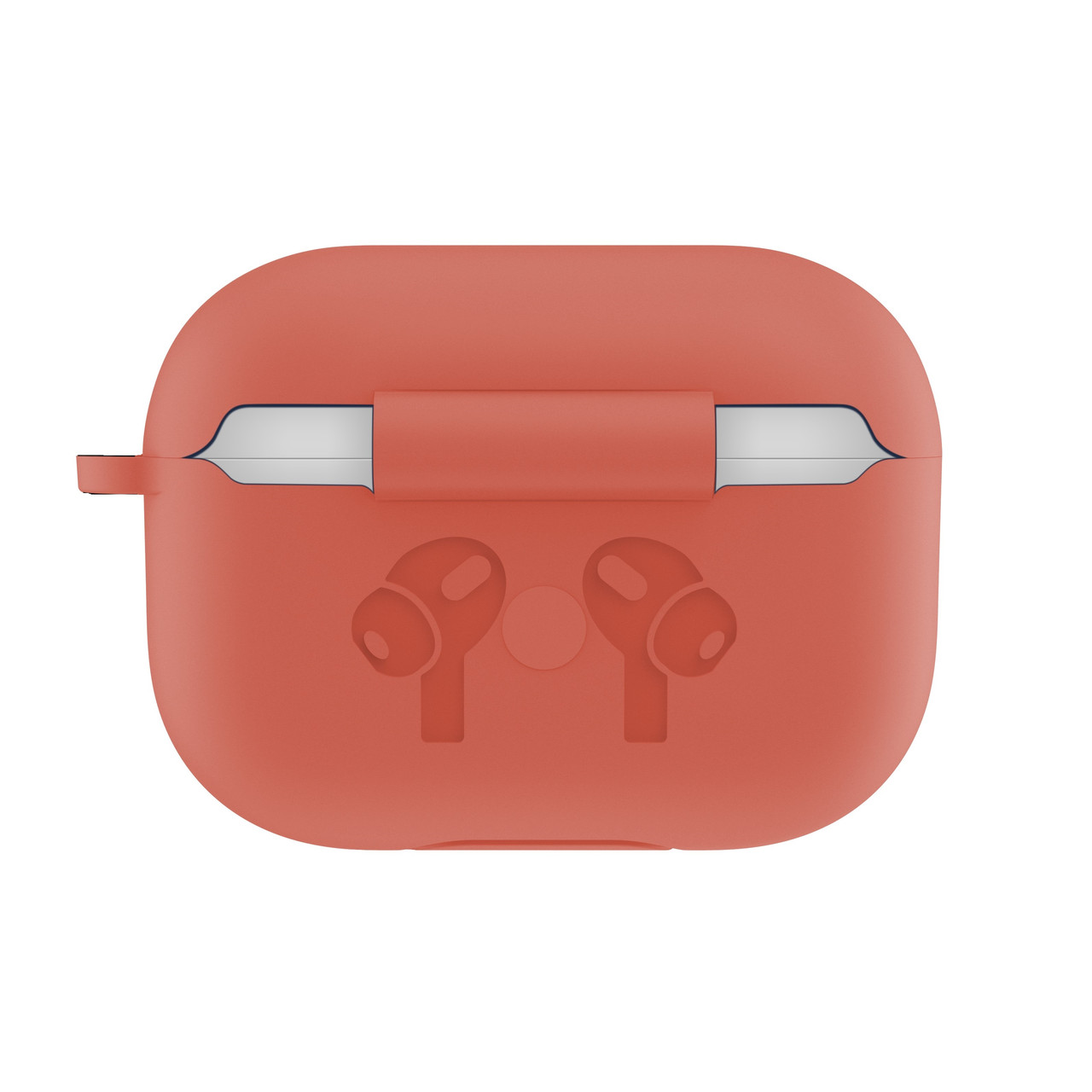 Силиконовый чехол для Apple AirPods Pro (без карабина, оранжевый)