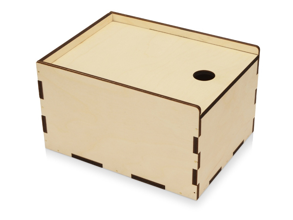 Деревянная подарочная коробка-пенал, размер М - фото 1 - id-p82798345