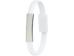 Bracelet Зарядный кабель 2-в-1, белый