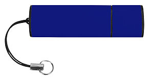 Флеш-карта USB 2.0 16 Gb металлическая с колпачком Borgir, темно-синий, фото 2
