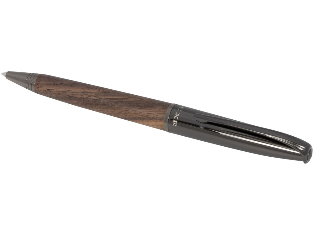 Шариковая ручка с деревянным корпусом Loure, черный/коричневый - фото 3 - id-p82798185