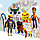 Набор фигурок игрушечных полноразмерных История игрушек 4 персонажи со съемными аксессуарами, фото 6