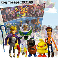 Набор фигурок игрушечных полноразмерных История игрушек 4 персонажи со съемными аксессуарами