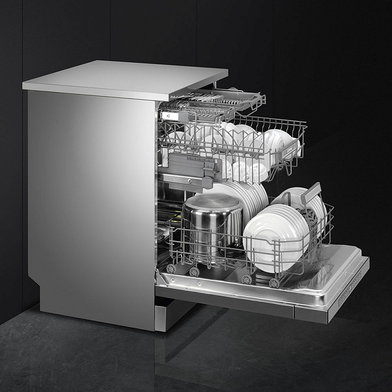 Посудомоечная машина, отдельностоящая Smeg LVS533XIN - фото 6 - id-p82808111