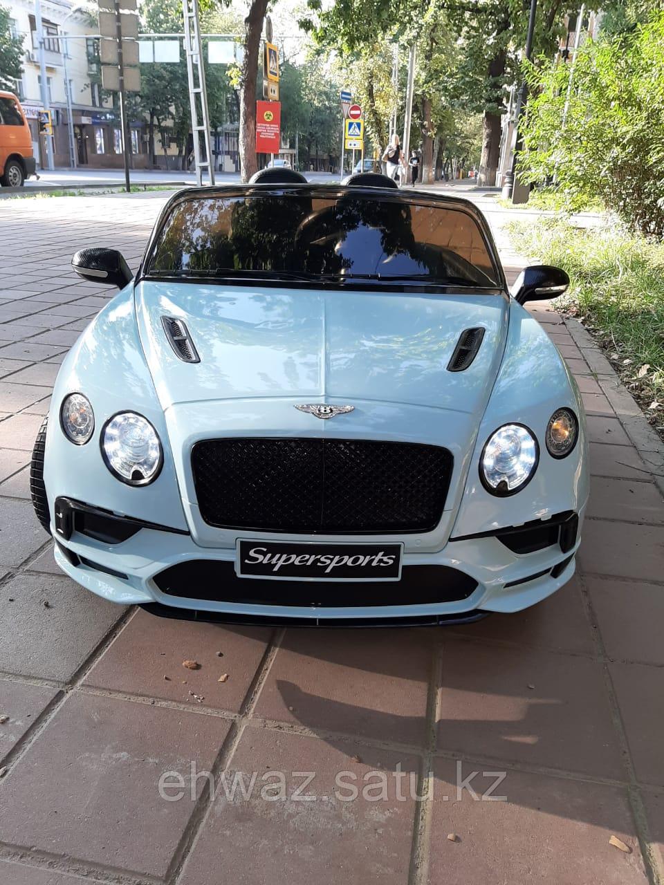 Детский двухместный электромобиль Bentley Continental Supersports