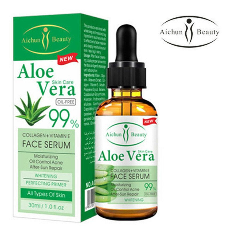 Сыворотка для лица Aichun Beauty  Collagen+Vitamin E Face Serum Aloe Vera 99%  30 ml.