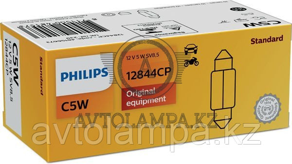 Philips 12844 C5W 12V 5W (36mm), фото 1