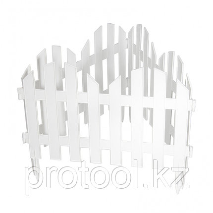 Забор декоративный "Ренессанс", 28 х 300 см, белый// Россия, фото 2