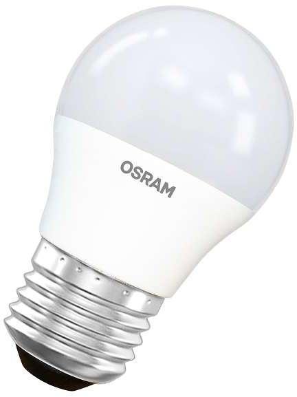 Лампа   OSRAM LED SCLP60 6,5W 3000-4000К 550лм 230V FR E27  (шарик) (4058075134355)