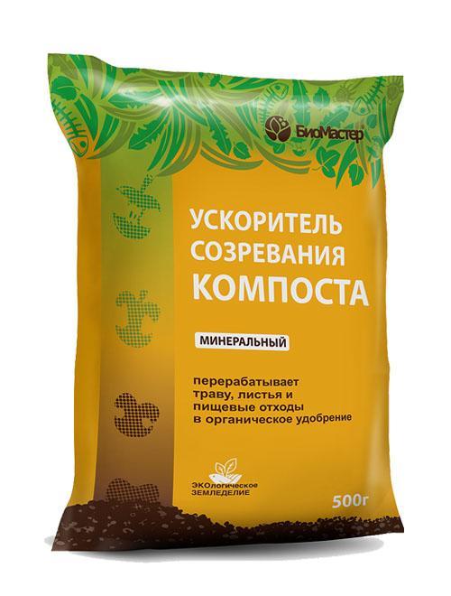 Ускоритель компоста минеральный 500 гр, БиоМастер