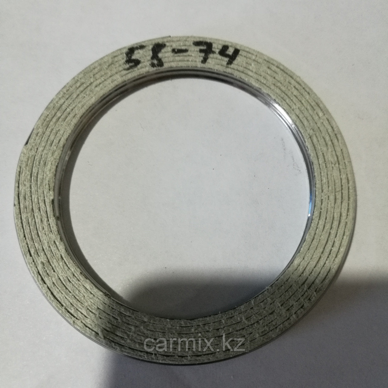 58x74 Кольцо уплотнительное на глушитель металлоасбест, фото 1