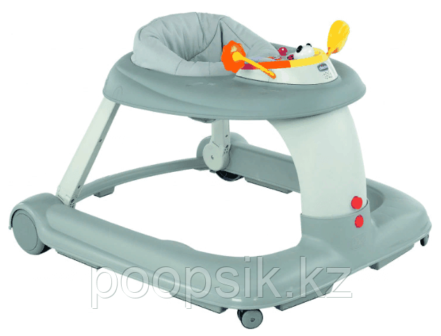 Ходунки 123 Baby Walker Silver Chicco