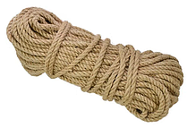 Верёвка джутовая 8 мм