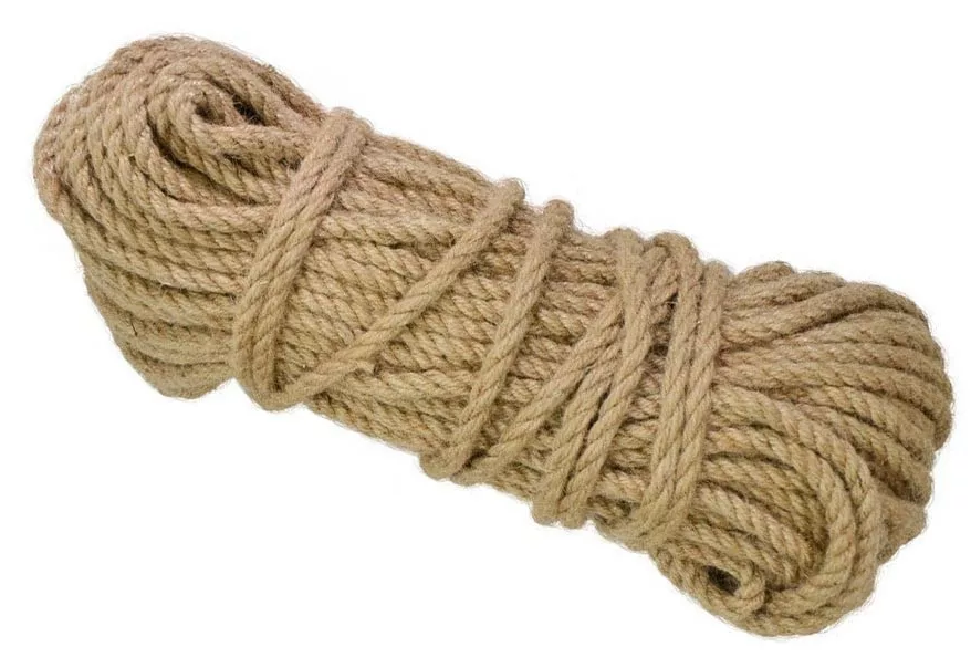 Верёвка джутовая 10 мм